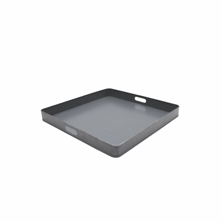 LABEL51 Keukenaccessoires Dienblad - Antiek Grijs - Metaal - L