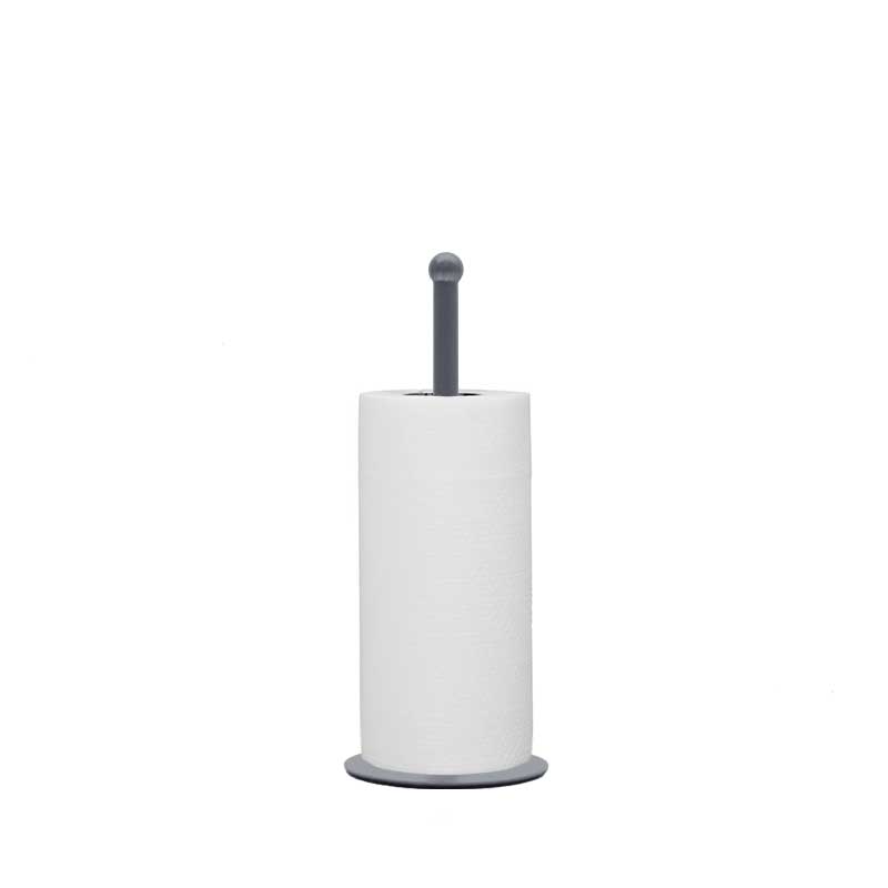 LABEL51 Keukenaccessoires Keukenrolhouder - Antiek Grijs - Metaal - One Size
