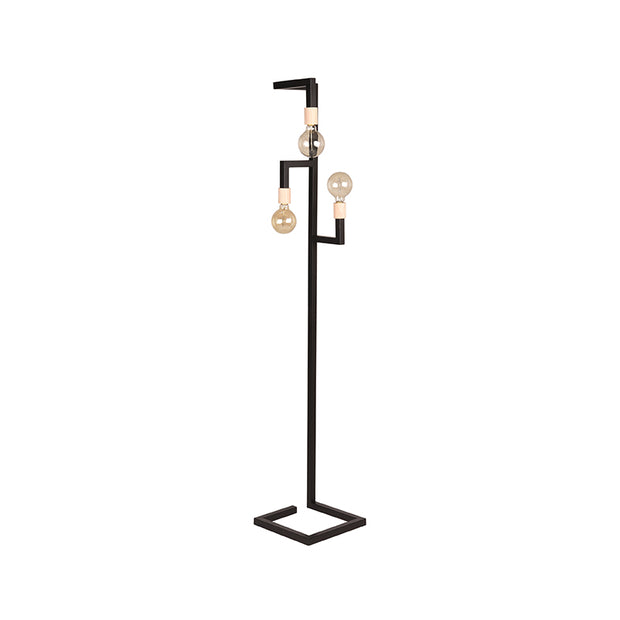LABEL51 Vloerlampen Loco - Zwart - Metaal - SALE