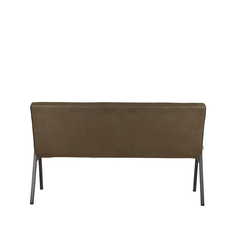 LABEL51 Eetkamerbanken Matz - Army - Kunstleder - 145 cm