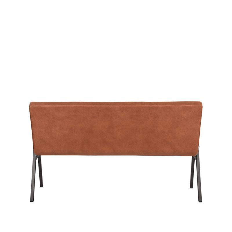 LABEL51 Eetkamerbanken Matz - Cognac - Kunstleder - 145 cm