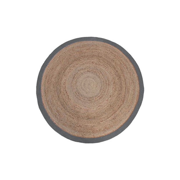 LABEL51 Vloerkleden Jute - Naturel - Jute - 90x90 cm - Rond