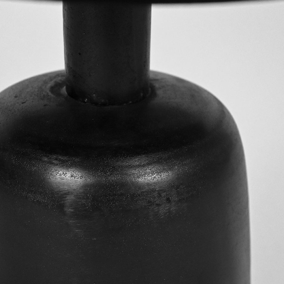 LABEL51 Bijzettafels Wink - Zwart - Metaal - 50 cm