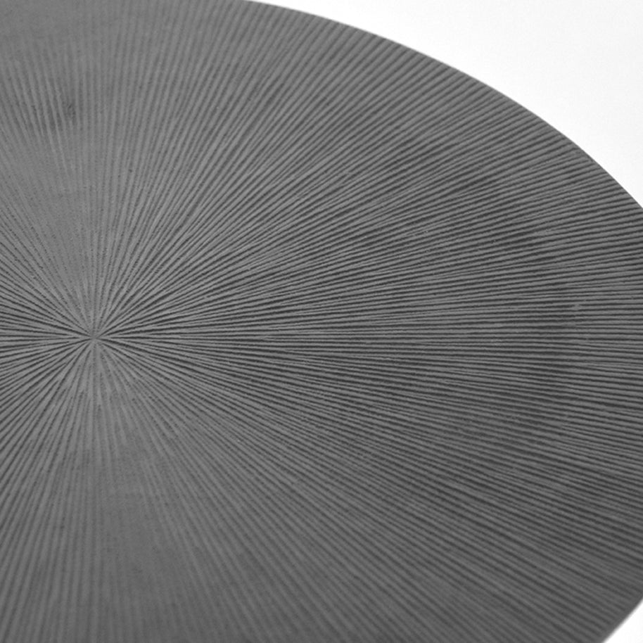 LABEL51 Salontafels Nobby - Grijs - Metaal - 60 cm - Rond