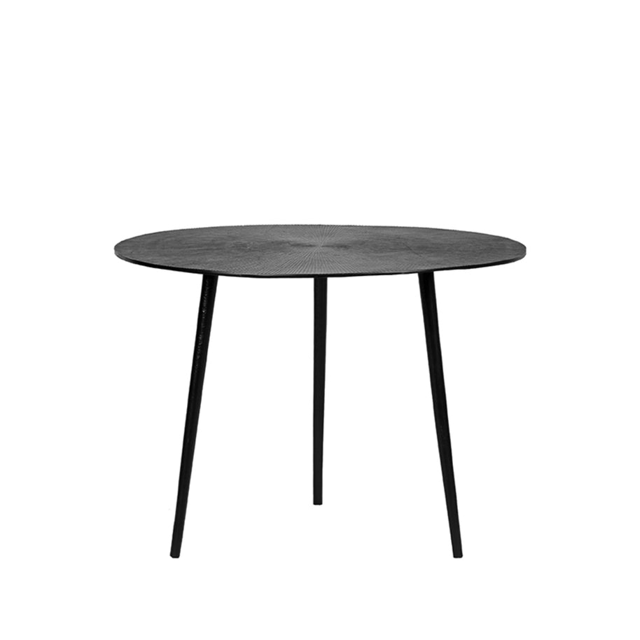 LABEL51 Salontafels Nobby - Zwart - Metaal - 60 cm - Rond