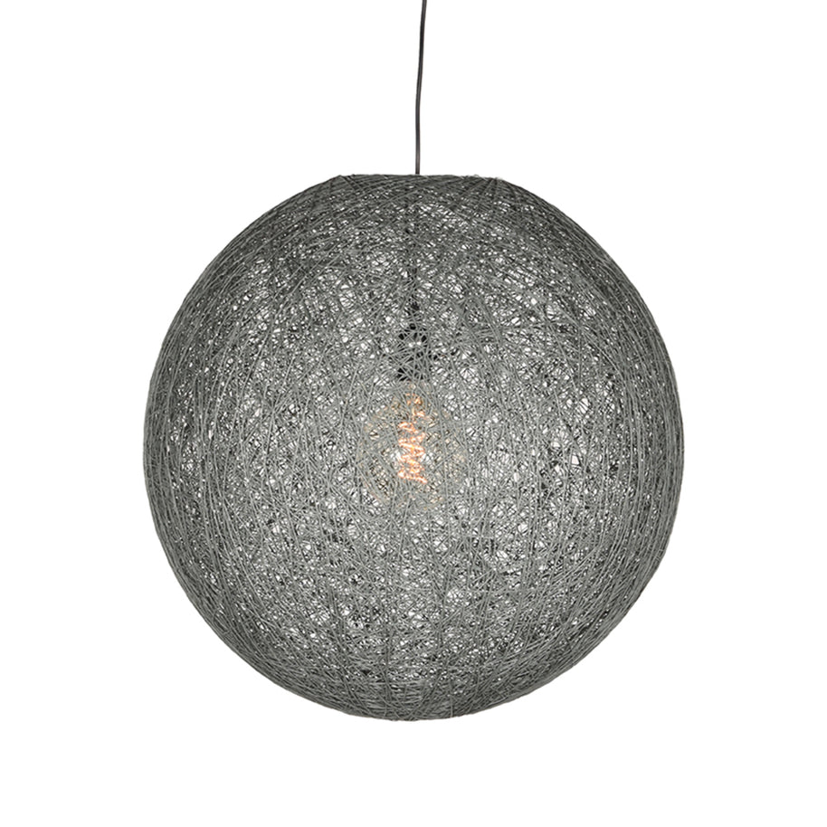 LABEL51 Hanglampen Twist - Grijs - Vlas - XL