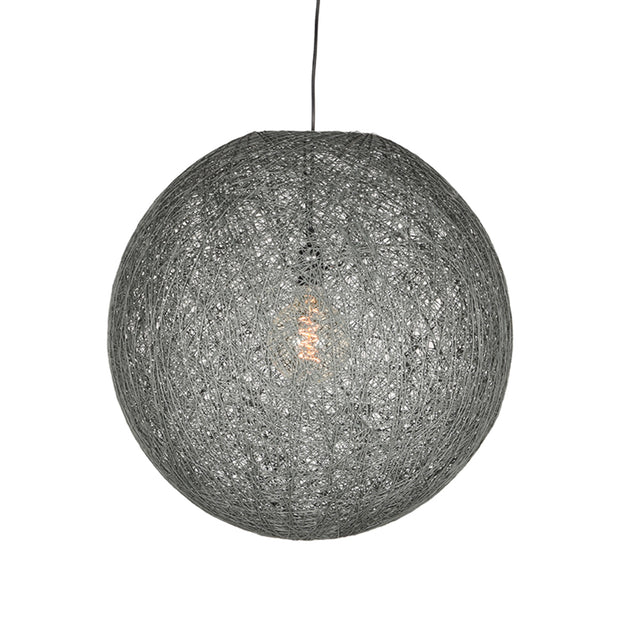 LABEL51 Hanglampen Twist - Grijs - Vlas - XL