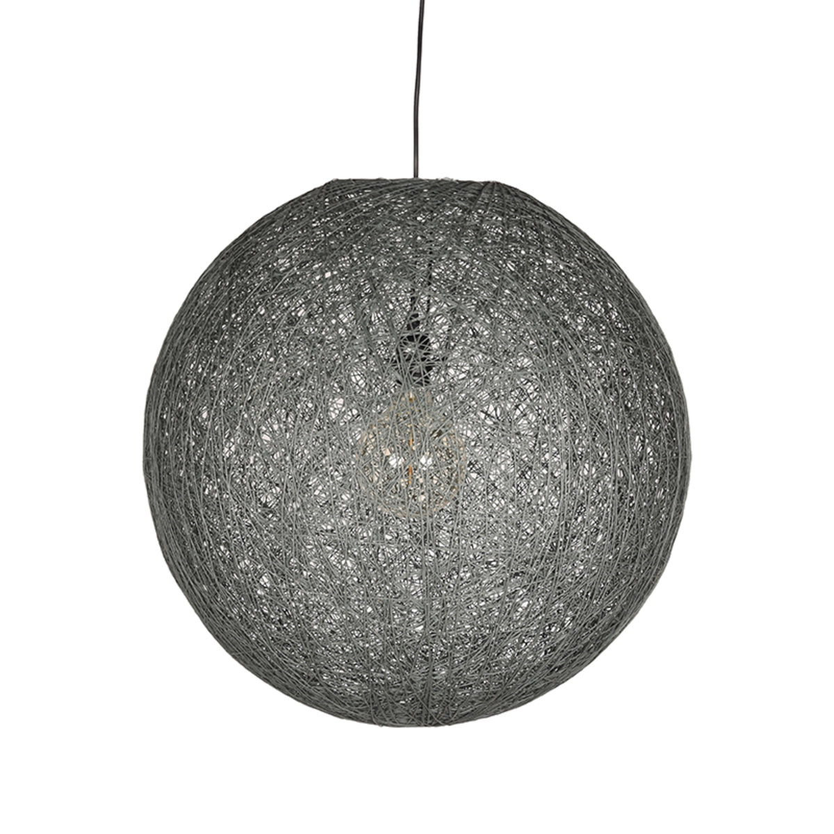 LABEL51 Hanglampen Twist - Grijs - Vlas - XL