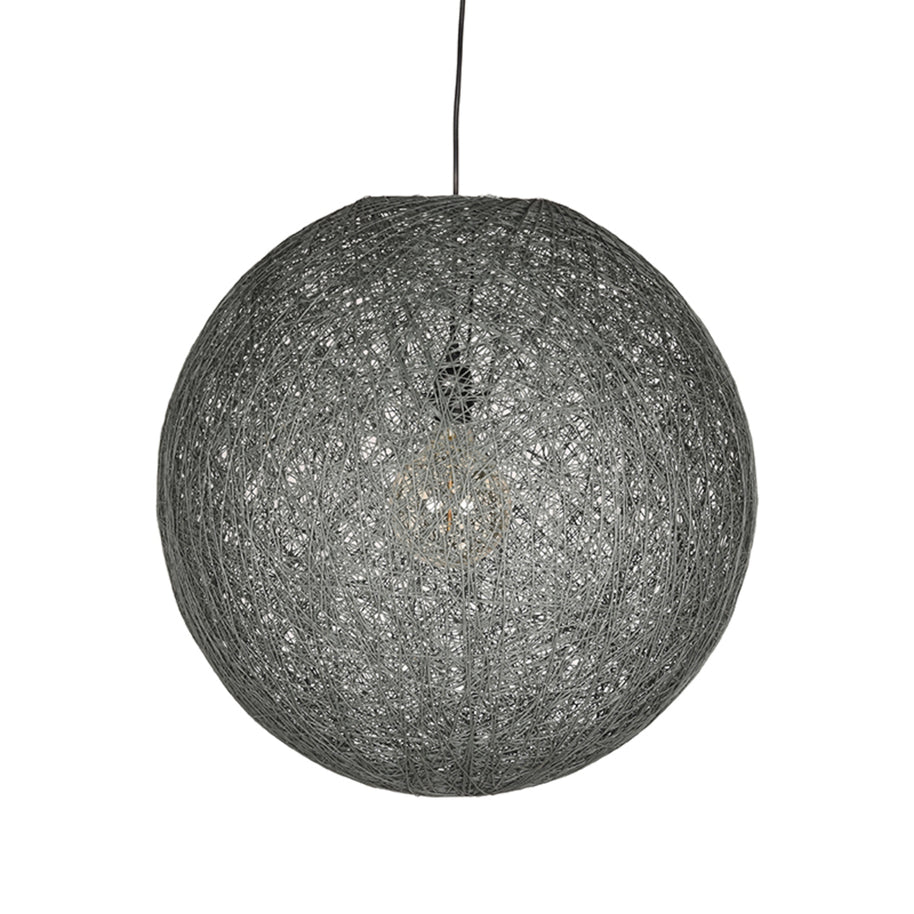 LABEL51 Hanglampen Twist - Grijs - Vlas - XL