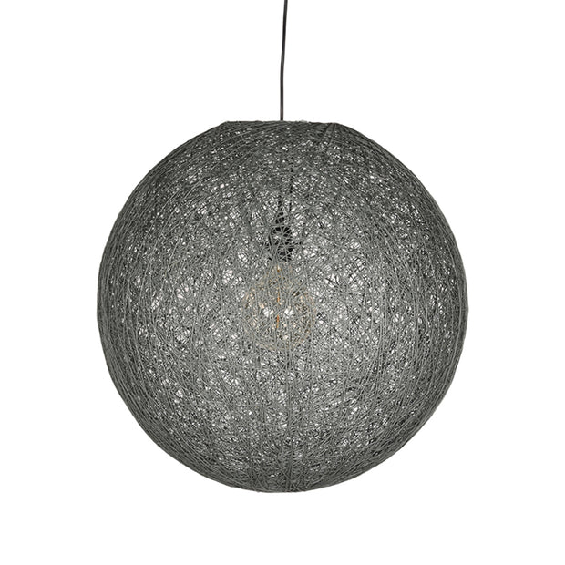 LABEL51 Hanglampen Twist - Grijs - Vlas - XL