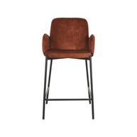 LABEL51 Barkrukken Jari - Rust - Velours - Laag