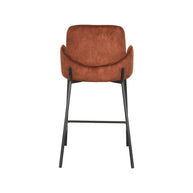 LABEL51 Barkrukken Jari - Rust - Velours - Laag