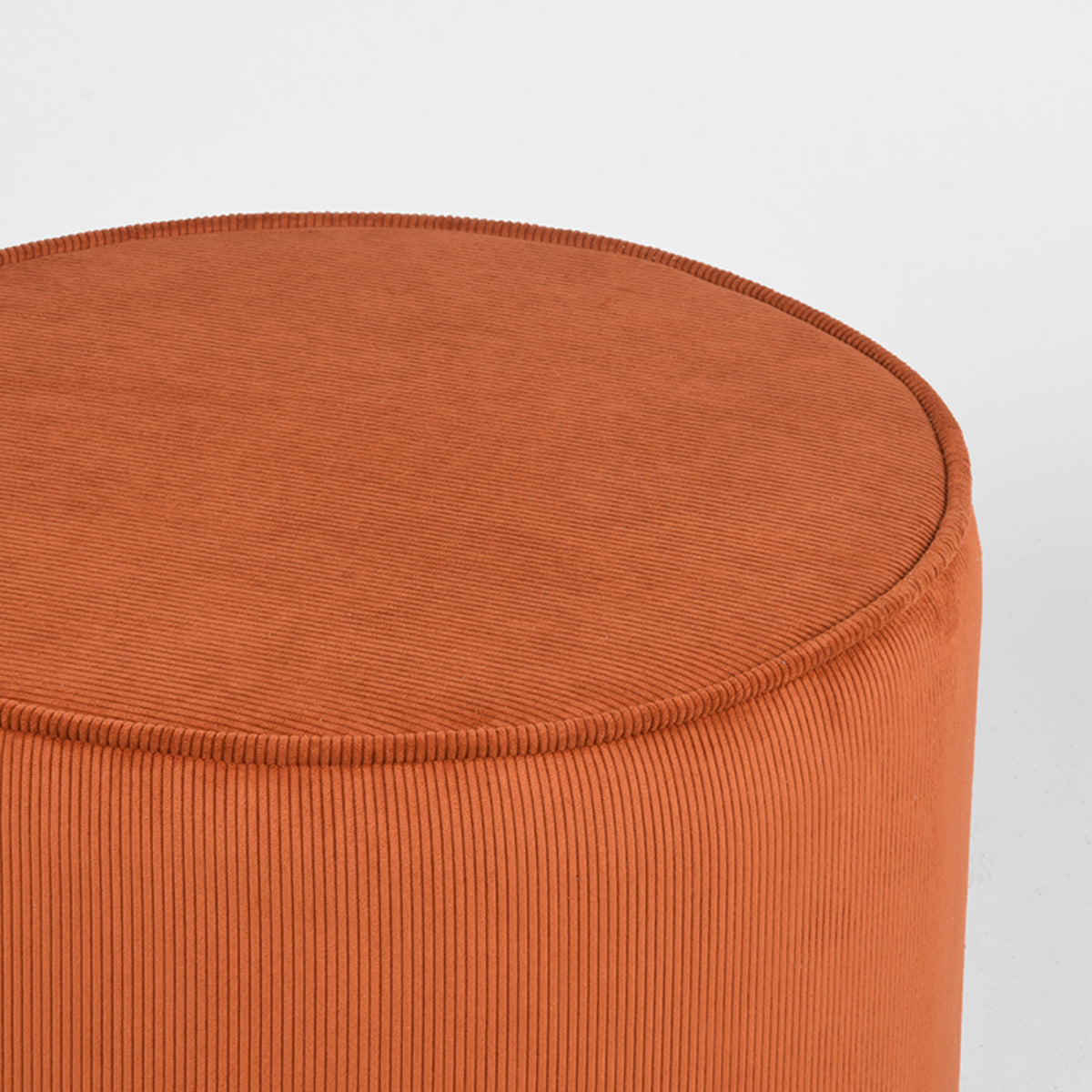 LABEL51 Poefs Tibo - Rust - Ribcord - 55 cm - Rond