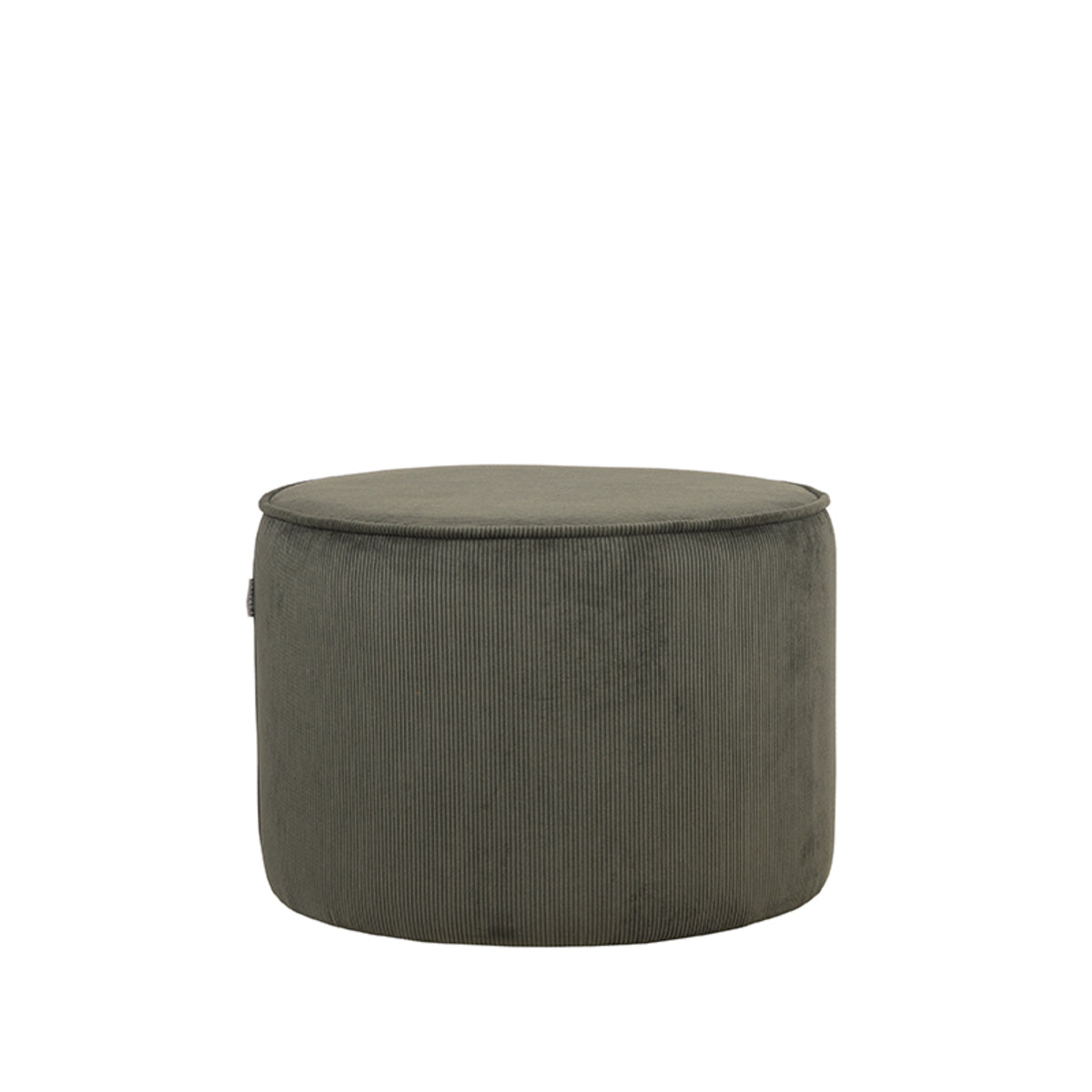 LABEL51 Poefs Tibo - Army - Ribcord - 55 cm - Rond