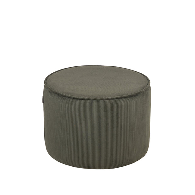 LABEL51 Poefs Tibo - Army - Ribcord - 55 cm - Rond