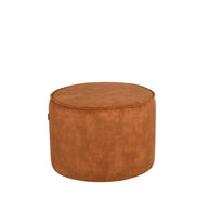 LABEL51 Poefs Tibo - Oker - Velvet - 55 cm - Rond