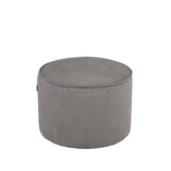 LABEL51 Poefs Tibo - Donkergrijs - Ribcord - One Size