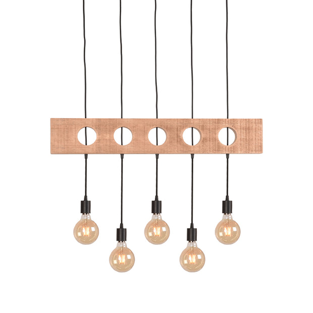 LABEL51 Hanglampen Timber - Zwart - Metaal - SALE