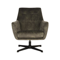 LABEL51 Fauteuils Toby - Hunter - Velvet - One Size