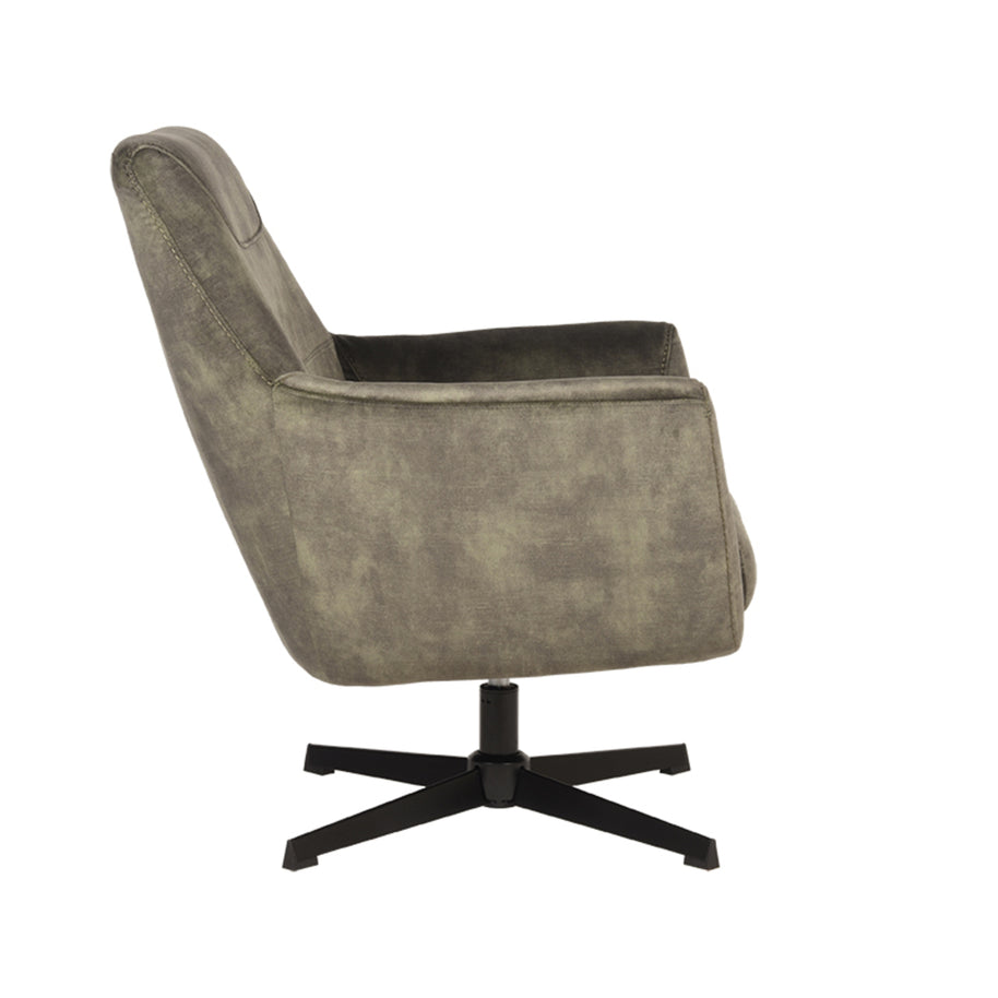 LABEL51 Fauteuils Toby - Hunter - Velvet - One Size