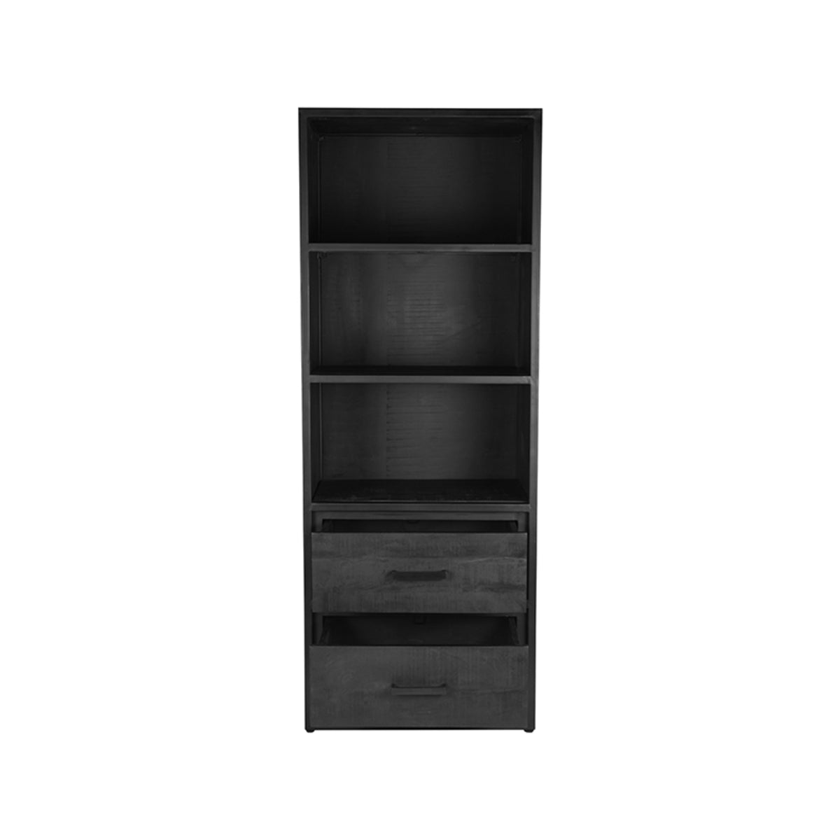 LABEL51 Boekenkasten Chili - Zwart - Mangohout - Boekenkast