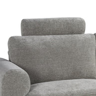 LABEL51 Sierkussens Milano - Stone - Chenille - Hoofdsteun