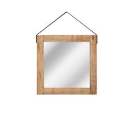 LABEL51 Spiegels Spiegel - Naturel - Mangohout - 60x60 cm