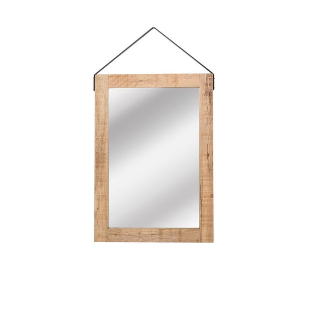 LABEL51 Spiegels Spiegel - Naturel - Mangohout - 60x85 cm