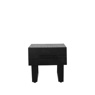 LABEL51 Salontafels Santos - Zwart - Mangohout - 50 cm