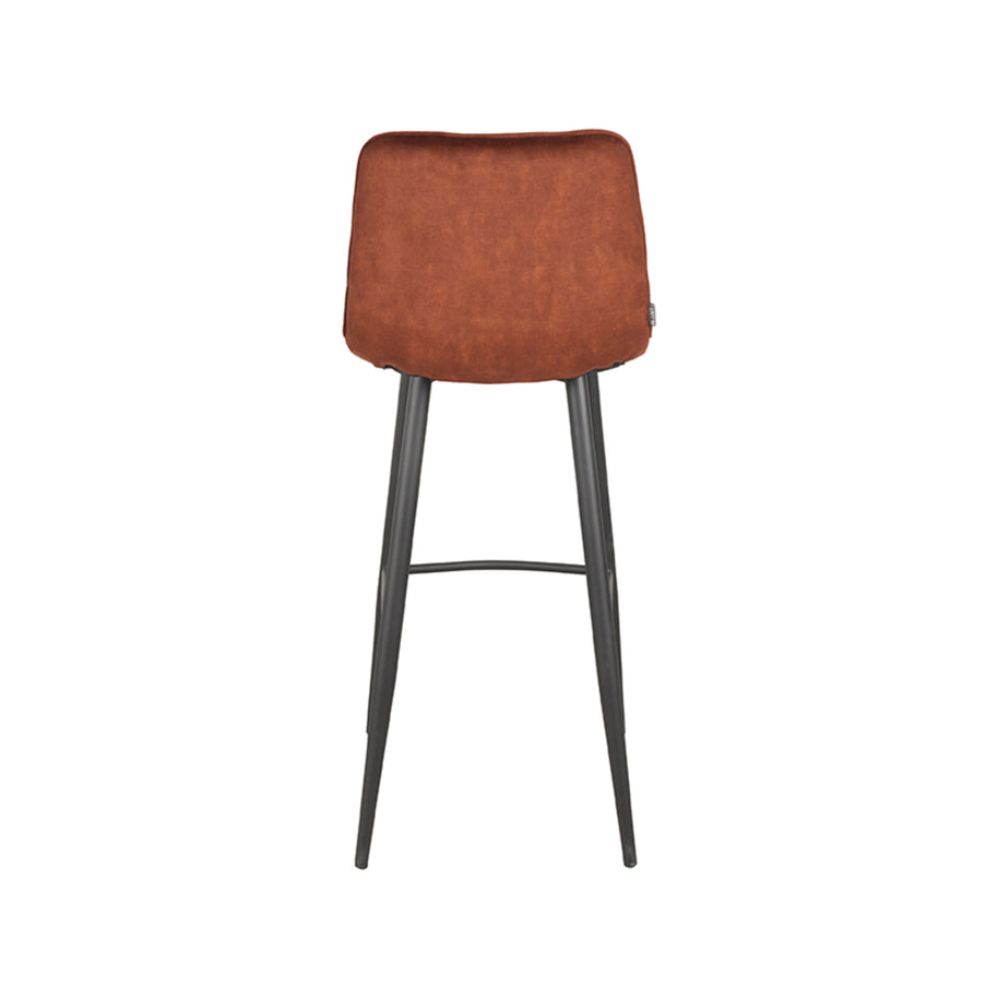LABEL51 Barkrukken Jelt - Rust - Velours - Hoog