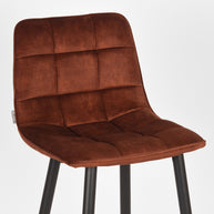 LABEL51 Barkrukken Jelt - Rust - Velours - Hoog