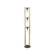 LABEL51 Vloerlampen Woody - Naturel - Hout - One Size