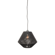 LABEL51 Hanglampen Ibiza - Zwart - Jute - 1-Lichts