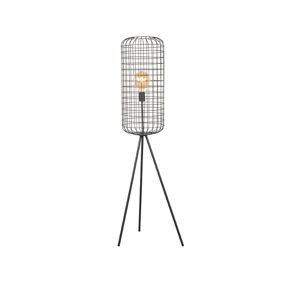 LABEL51 Vloerlampen Solido - Zwart - Metaal - One Size