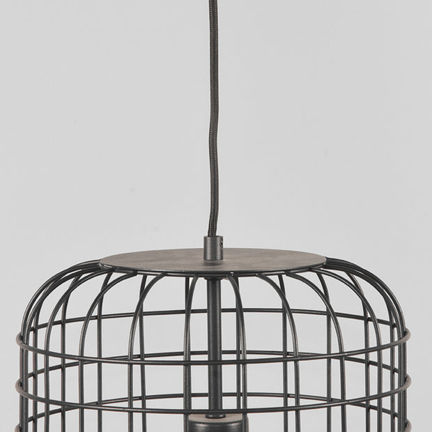LABEL51 Hanglampen Solido - Zwart - Metaal - 1-Lichts