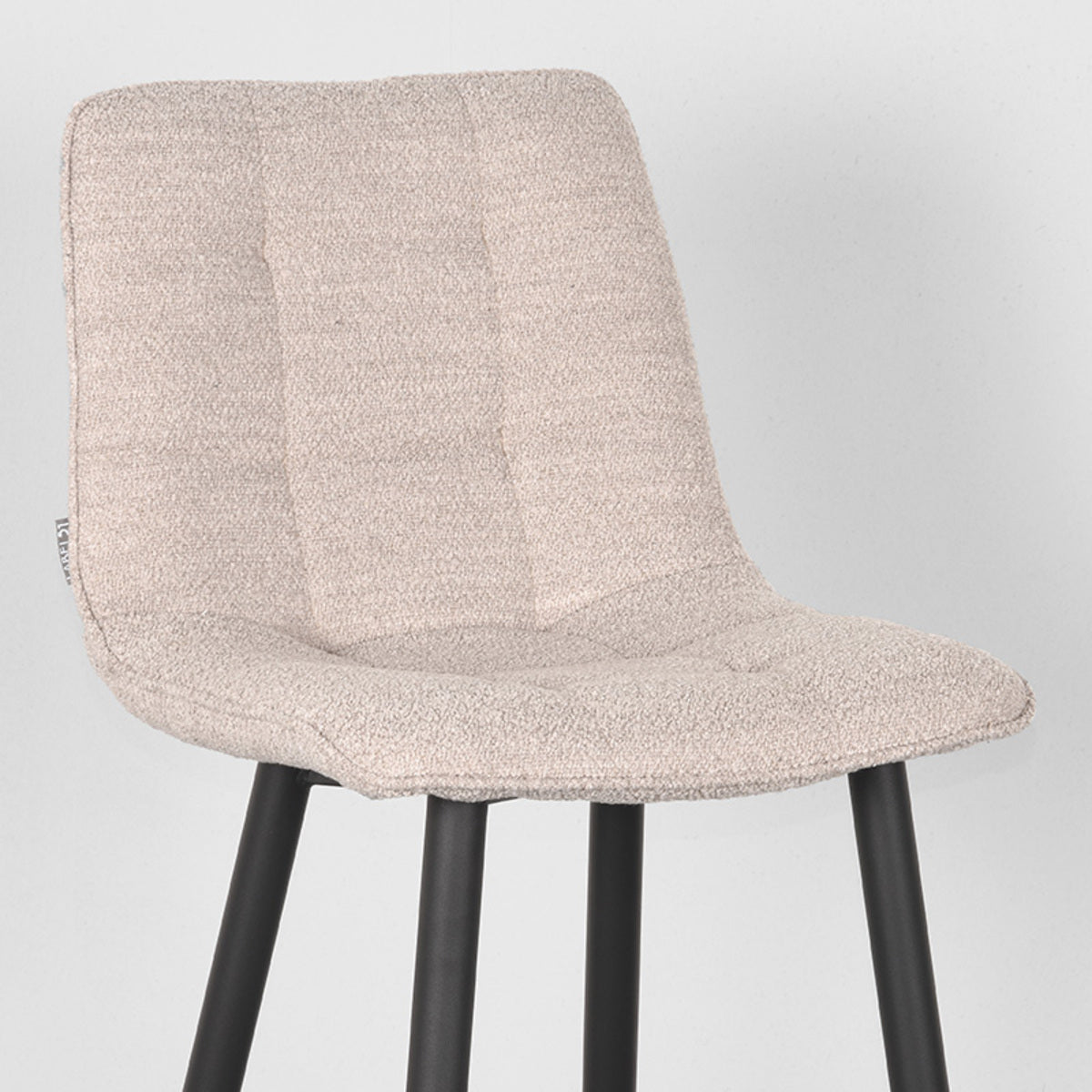 LABEL51 Barkrukken Jelt - Naturel - Boucle - Laag