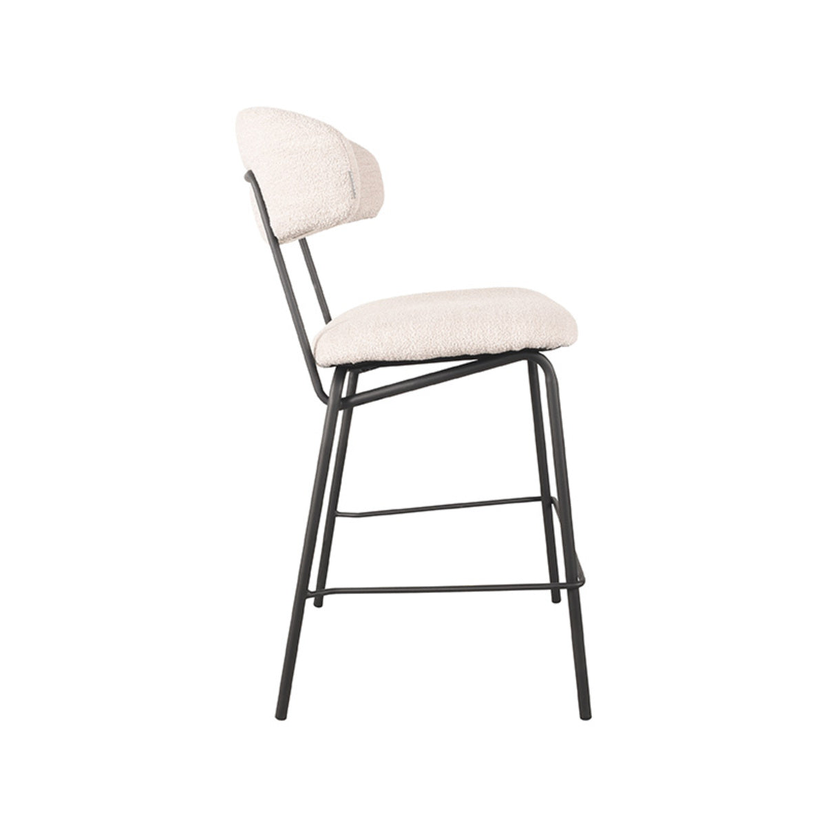 LABEL51 Barkrukken Zack - Naturel - Boucle - Laag