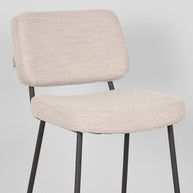 LABEL51 Barkrukken Noah - Naturel - Boucle - Zithoogte 78
