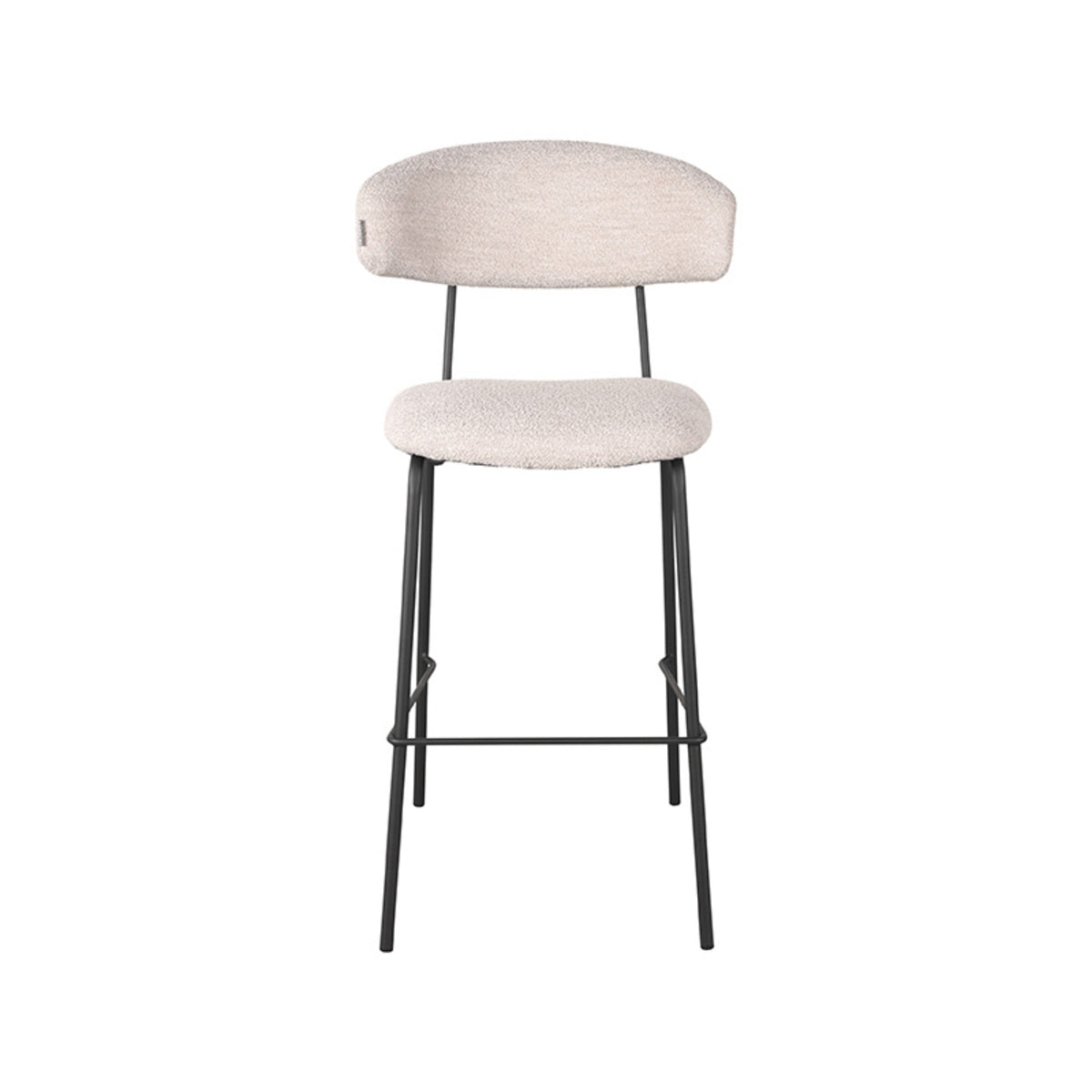 LABEL51 Barkrukken Zack - Naturel - Boucle - Hoog