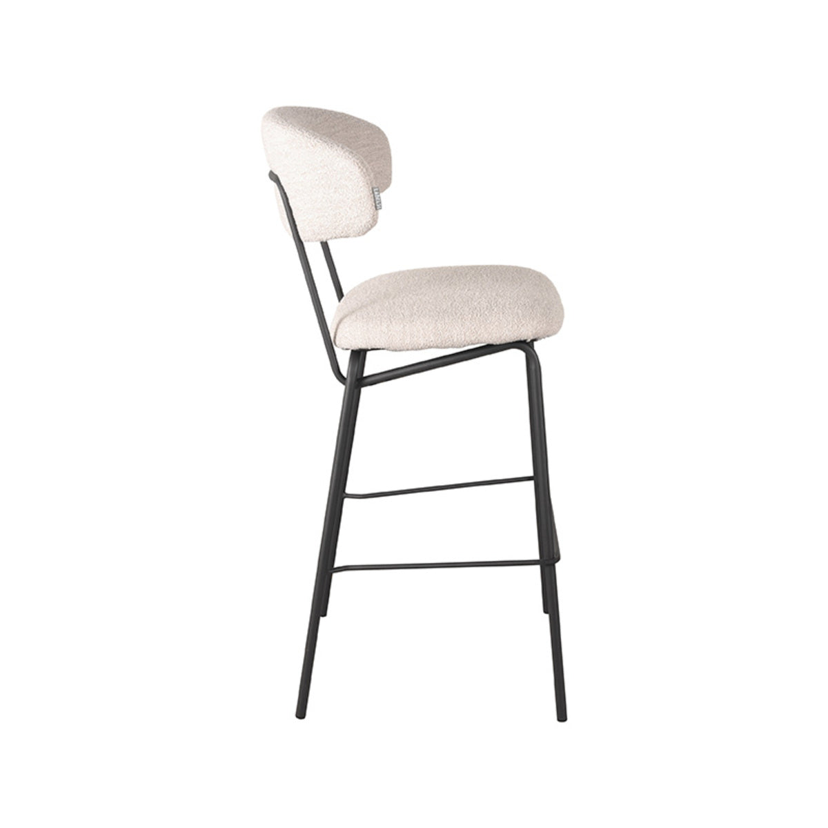 LABEL51 Barkrukken Zack - Naturel - Boucle - Hoog
