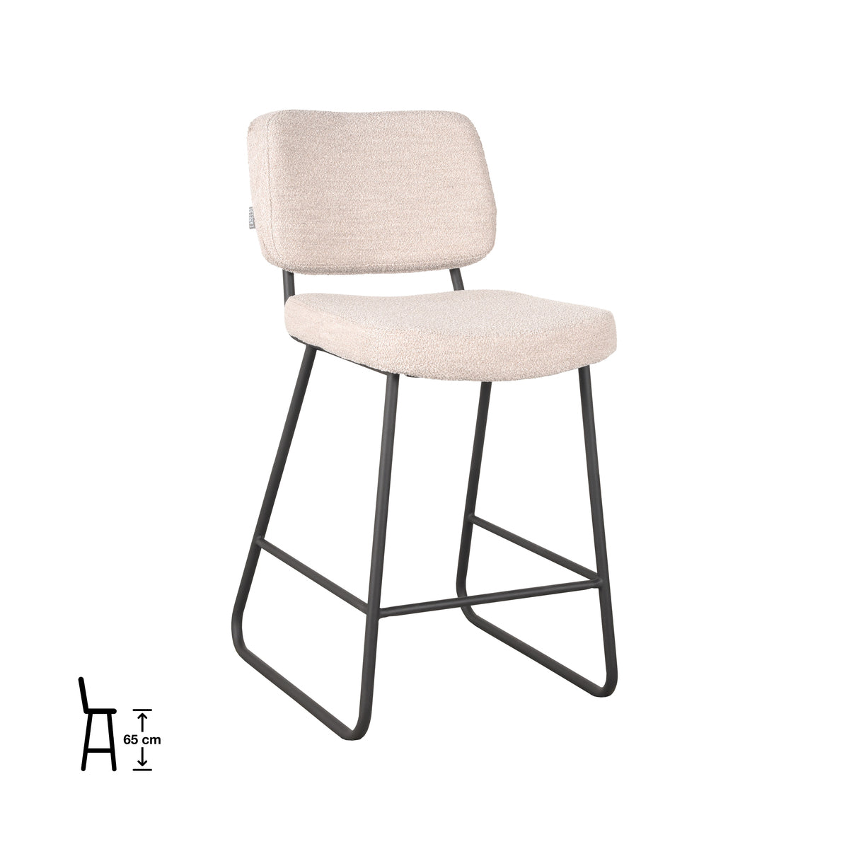 LABEL51 Barkrukken Noah - Naturel - Boucle - Laag