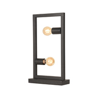 LABEL51 Tafellampen Quadrato - Zwart - Metaal - One Size