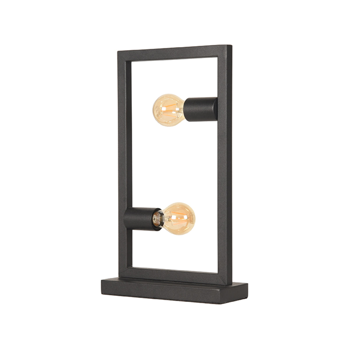 LABEL51 Tafellampen Quadrato - Zwart - Metaal - One Size