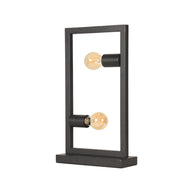 LABEL51 Tafellampen Quadrato - Zwart - Metaal - One Size