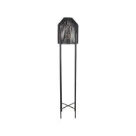 LABEL51 Vloerlampen Ibiza - Zwart - Jute - 1-Lichts