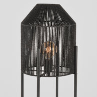 LABEL51 Vloerlampen Ibiza - Zwart - Jute - 1-Lichts