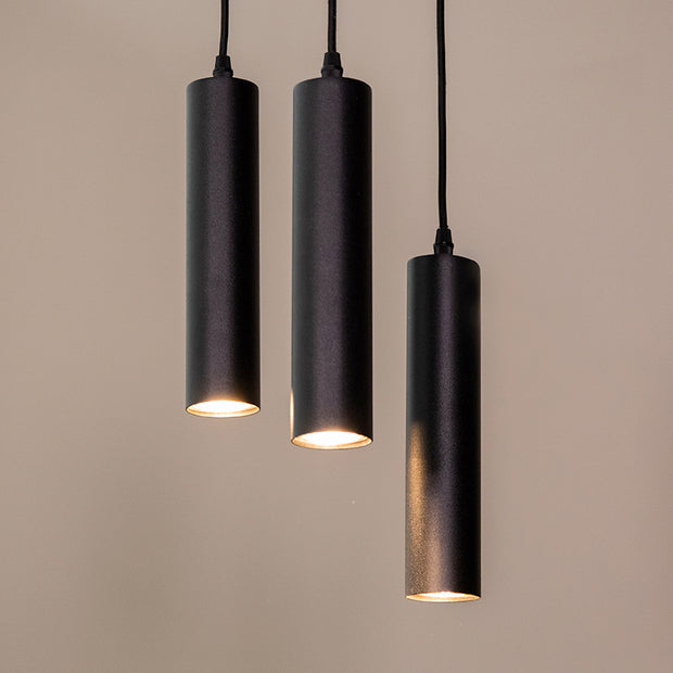 LABEL51 Hanglampen Ferroli - Zwart - Metaal - 3-lichts