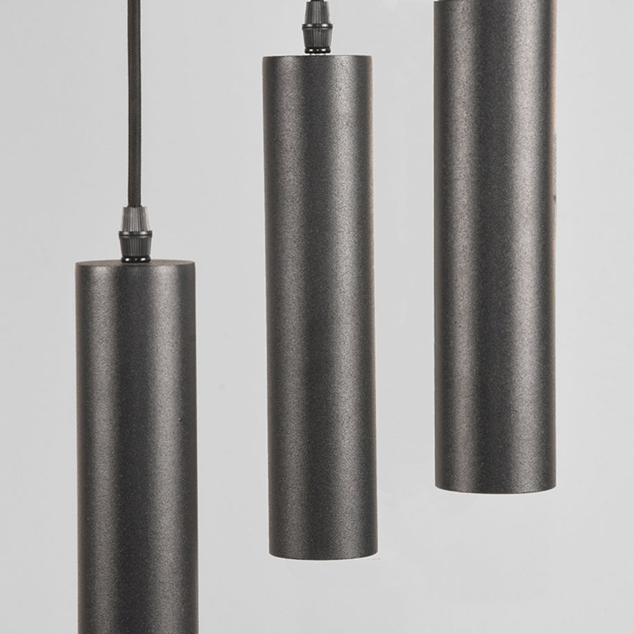 LABEL51 Hanglampen Ferroli - Zwart - Metaal - 3-lichts