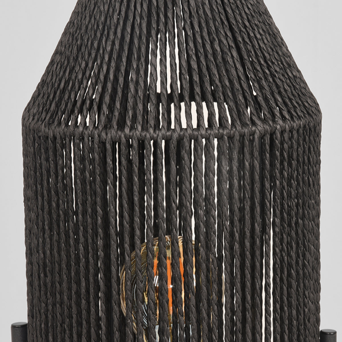 LABEL51 Tafellampen Ibiza - Zwart - Jute - 1-Lichts