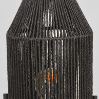 LABEL51 Tafellampen Ibiza - Zwart - Jute - 1-Lichts